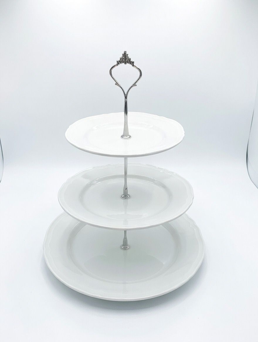 Three Layer Fruit Stand-White (Model-2)