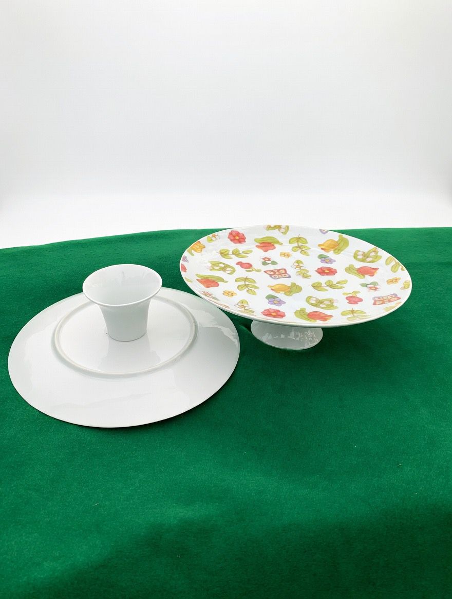 Single Ceramic Birthday Cake Stand Model-5